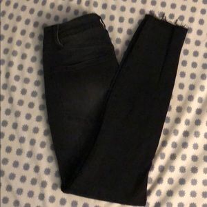 Charlotte Russe refuge jeans black/grey wash